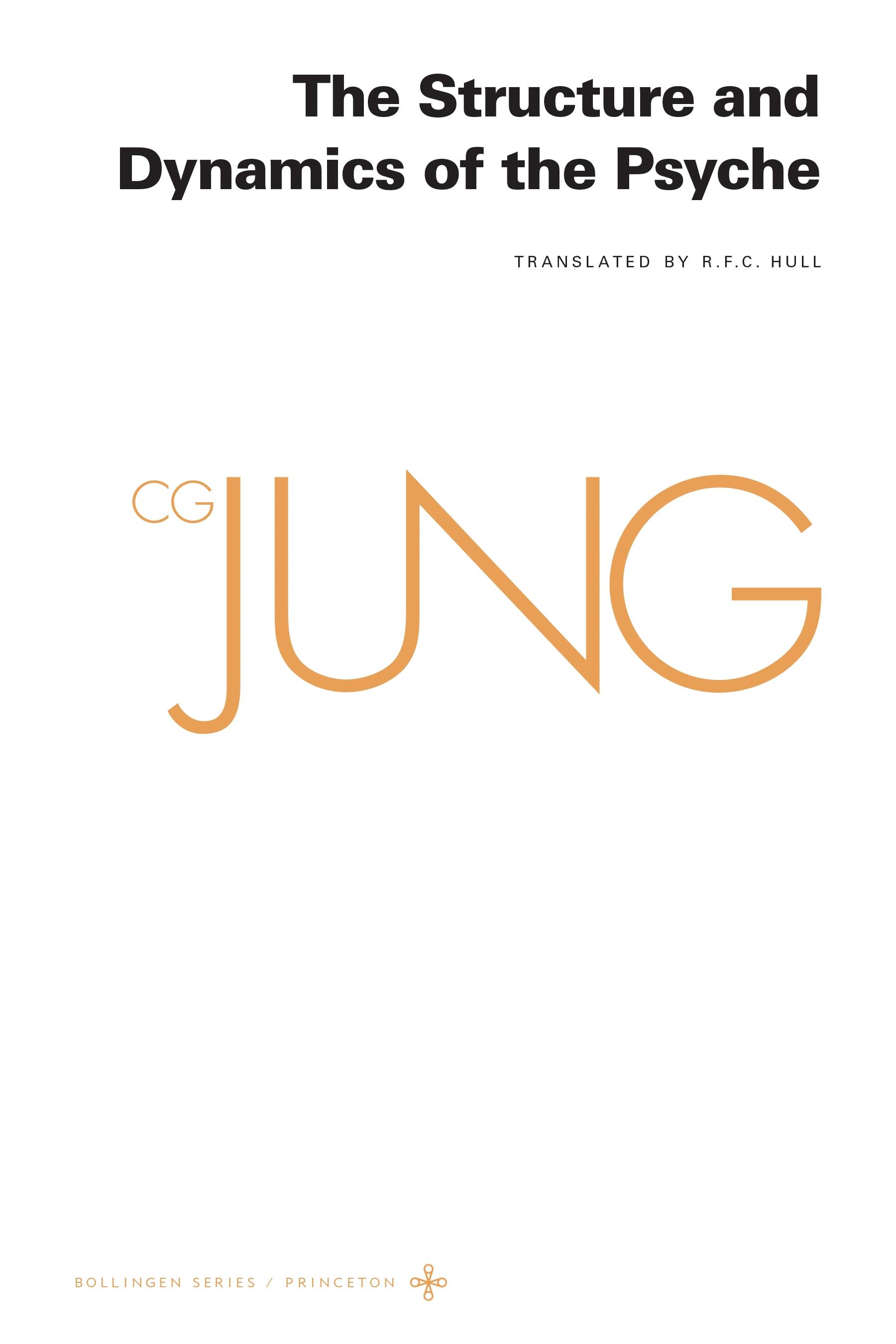 Vorderes Coverbild Collected Works of C. G. Jung, Volume 8
