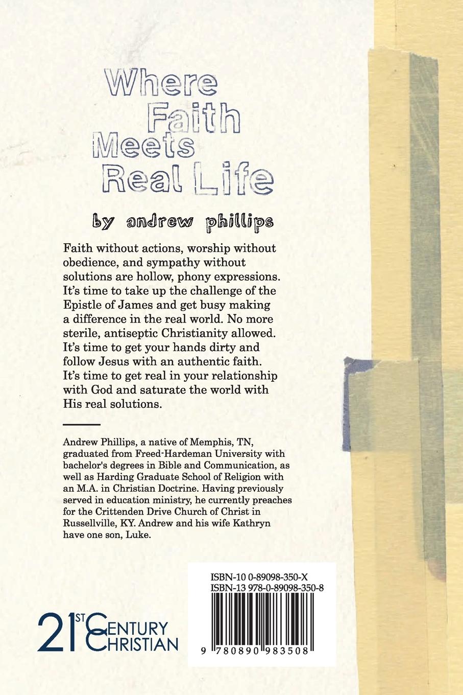 Rückseitencover Where Faith Meets Real Life