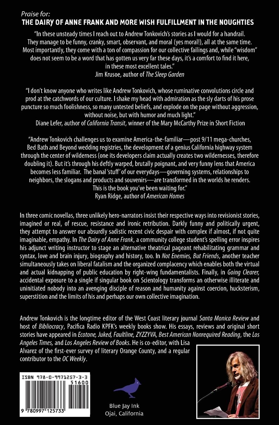 Rückseitencover The Dairy of Anne Frank and More Wish Fulfillment in the Noughties