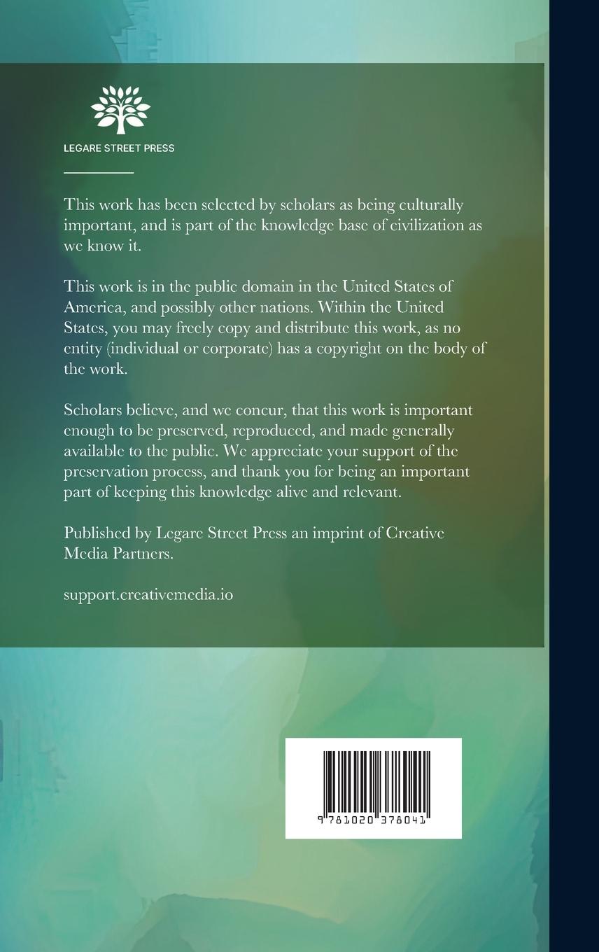 Rückseitencover The Beginnings of an Australian Literature