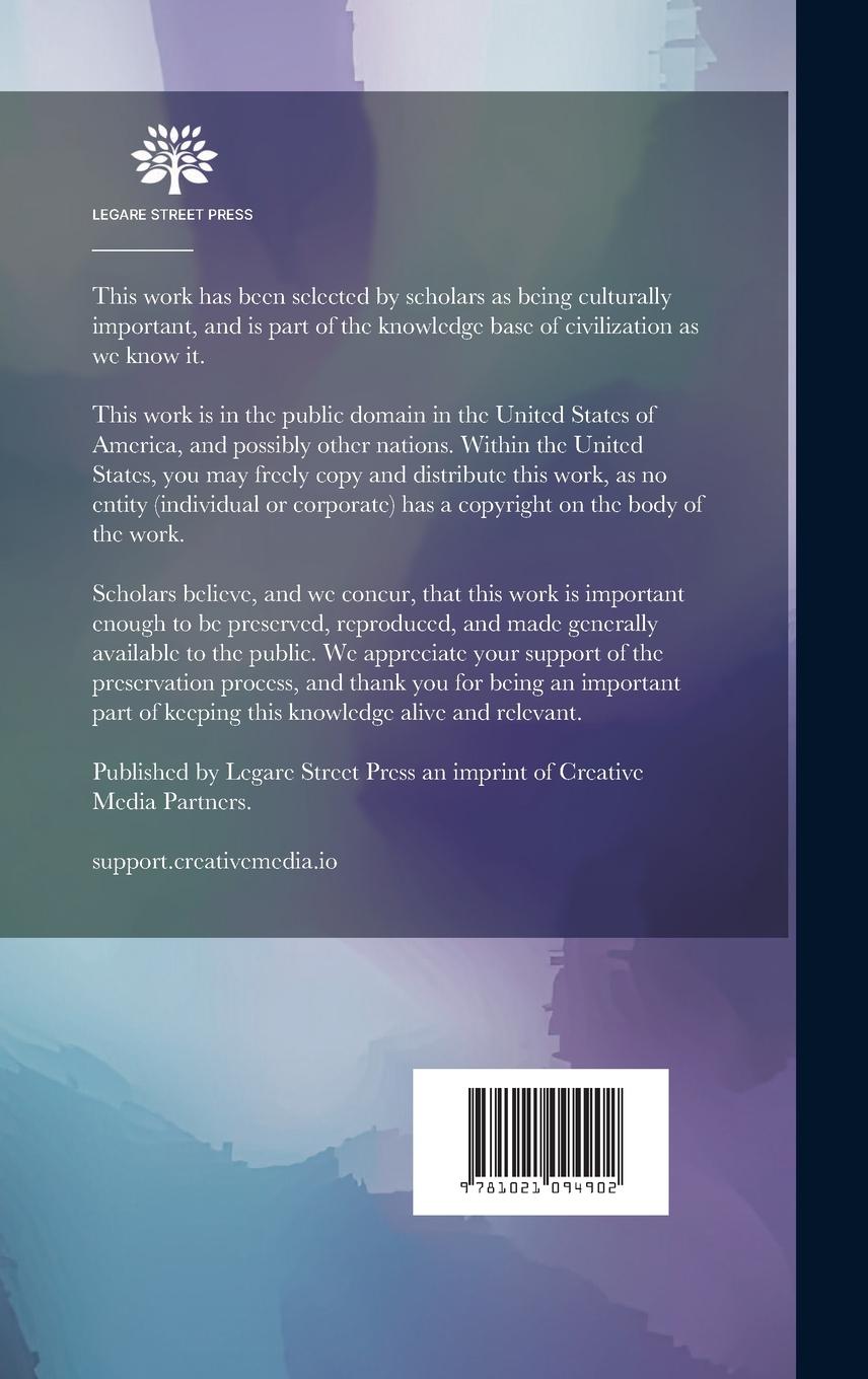 Rückseitencover The Emancipation of Women and its Probable Consequences;