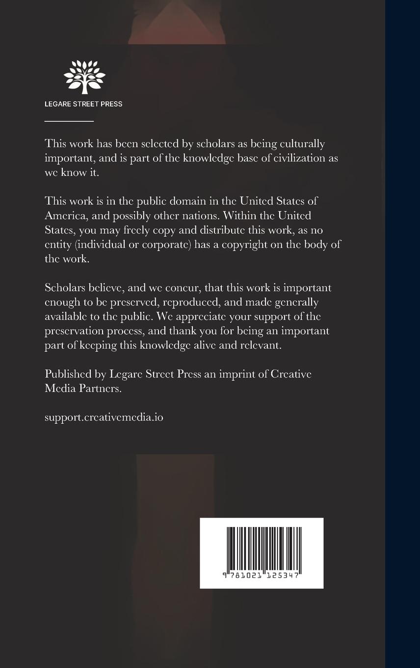Rückseitencover Hermetis Trismegisti Qui Apud Arabes Fertur De Castigatione Animæ Libellum Edidit, Latine Vertit, Adnotationibus Illustravit O. Bardenhewer