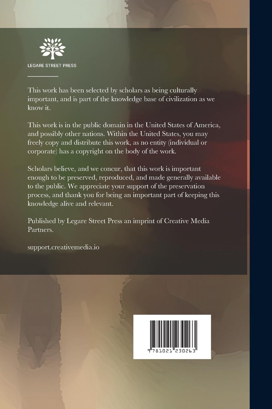 Rückseitencover Pauvres Fleurs...