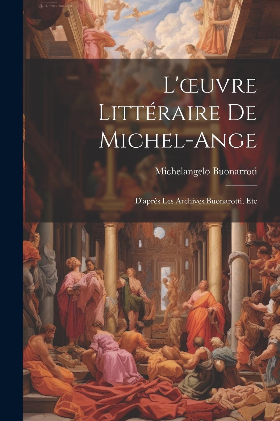 Vorderes Coverbild L'oeuvre Littéraire De Michel-Ange