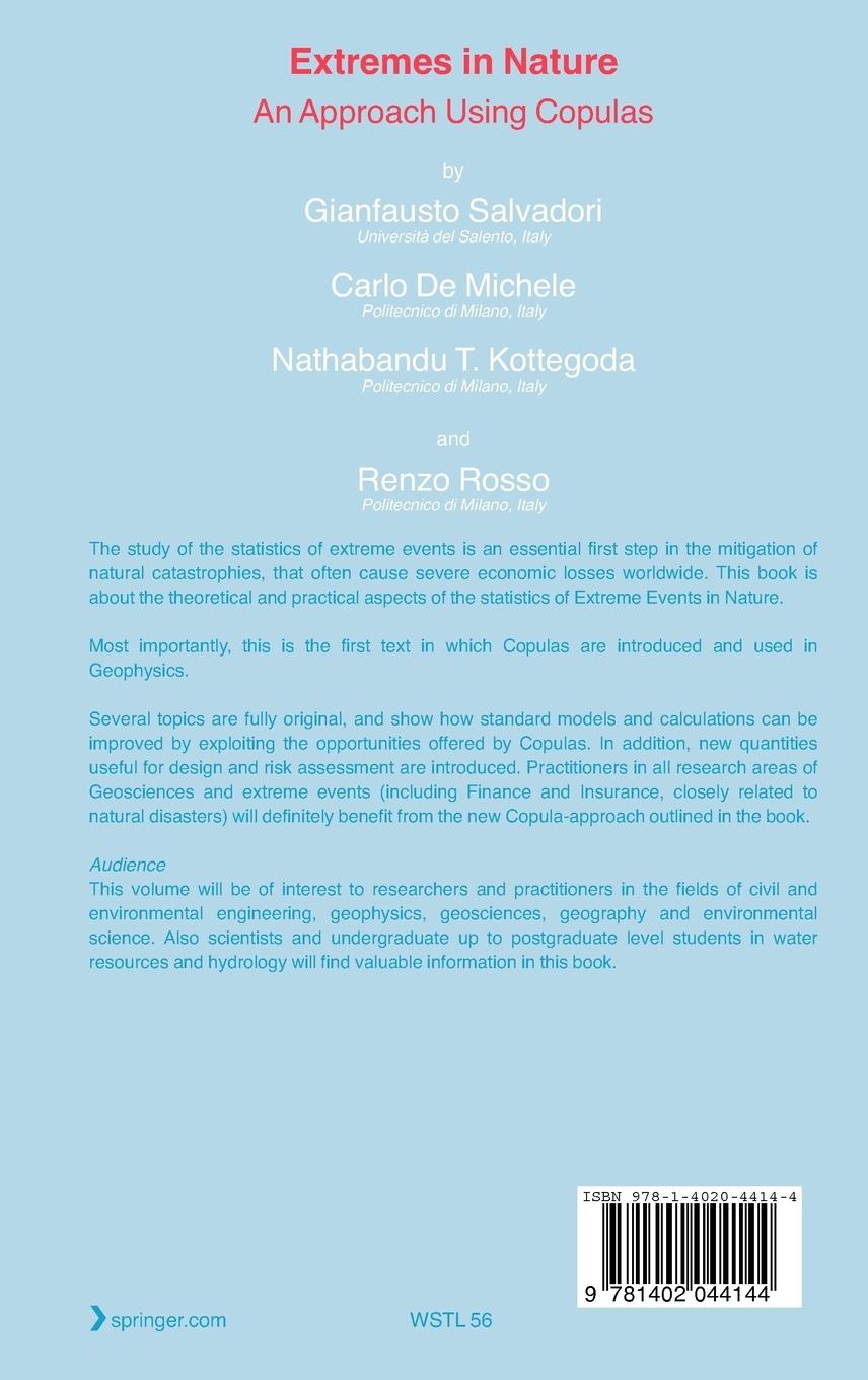 Rückseitencover Extremes in Nature