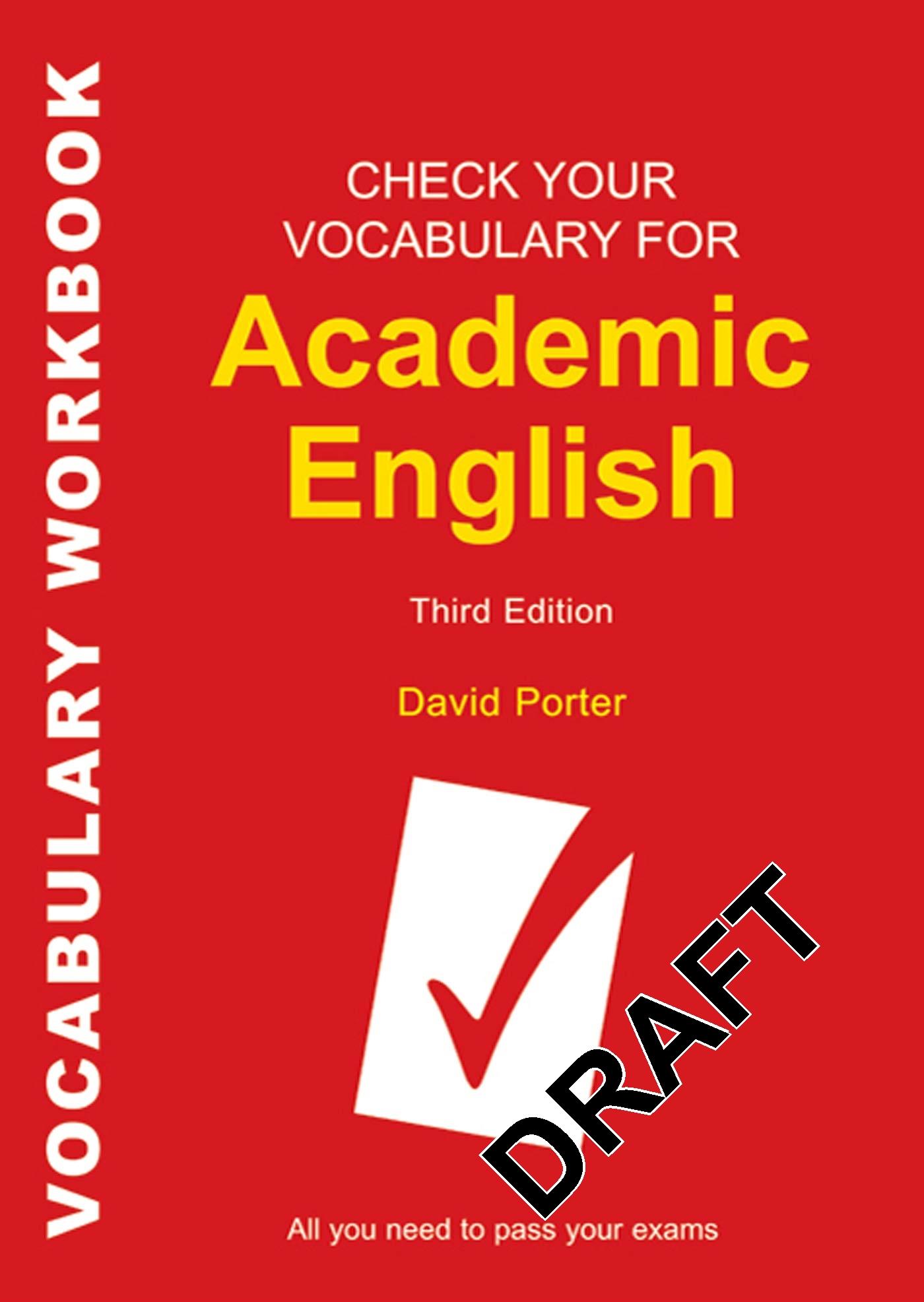 Vorderes Coverbild Check Your Vocabulary for Academic English