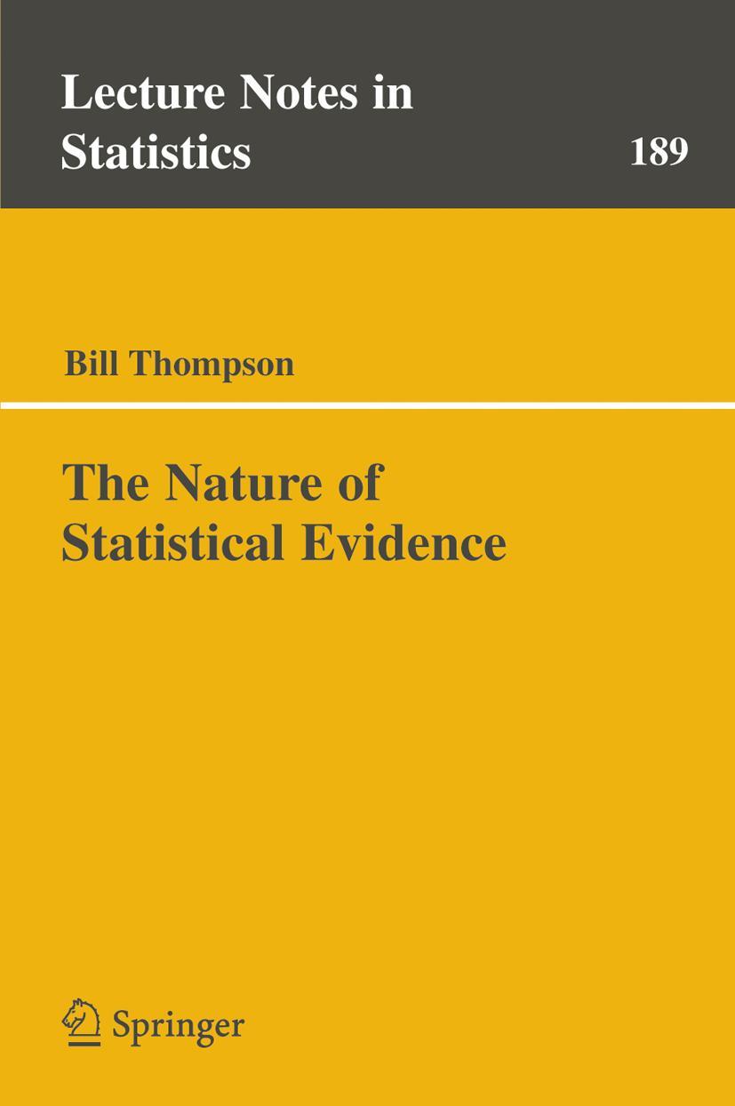 Vorderes Coverbild The Nature of Statistical Evidence