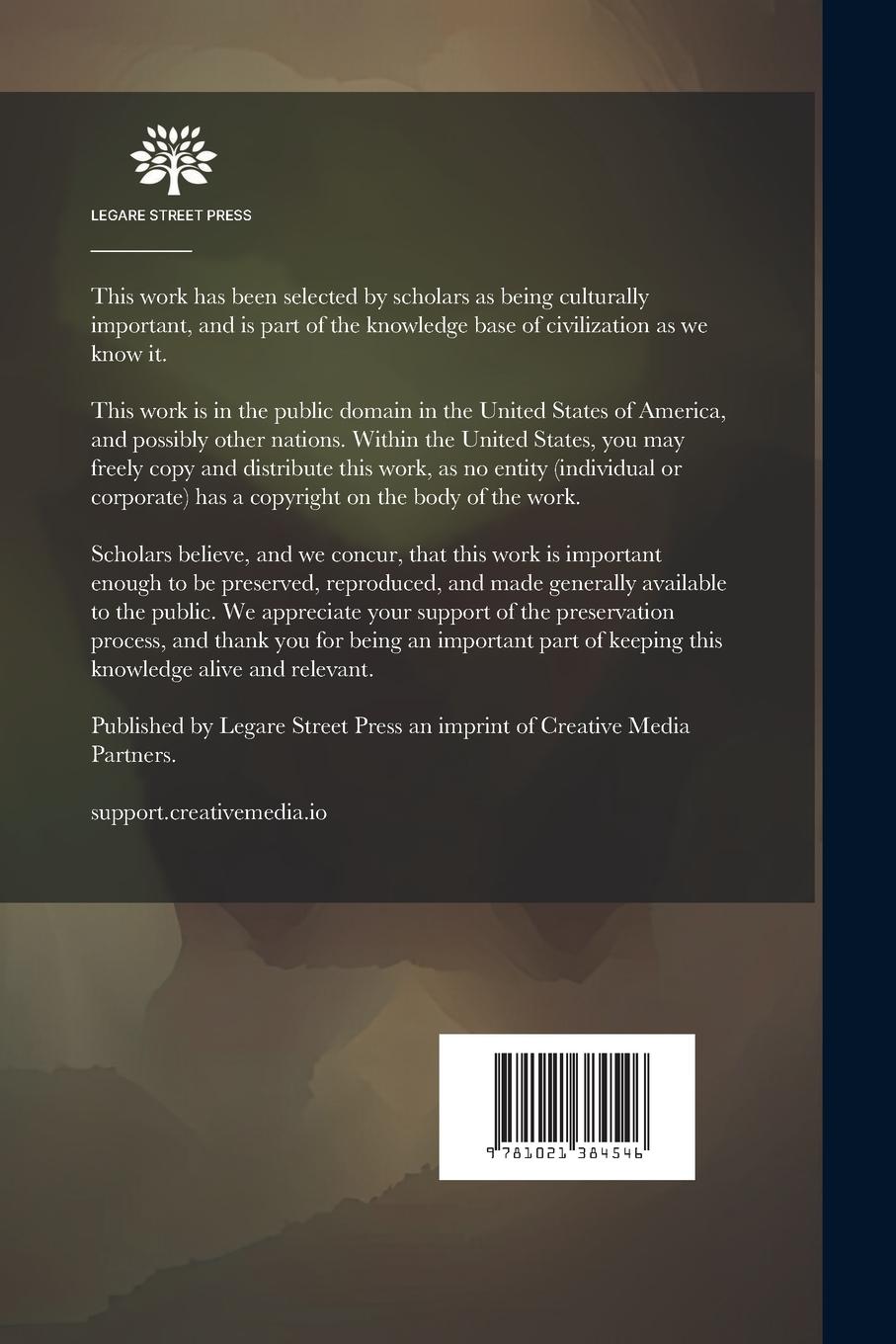 Rückseitencover A Synonymic Catalogue of Diurnal Lepidoptera