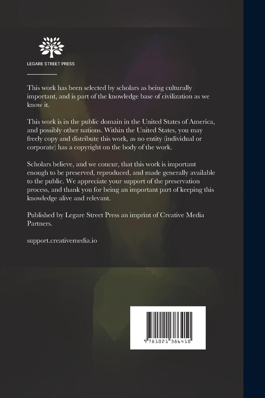 Rückseitencover Orchids: Their Culture and Management