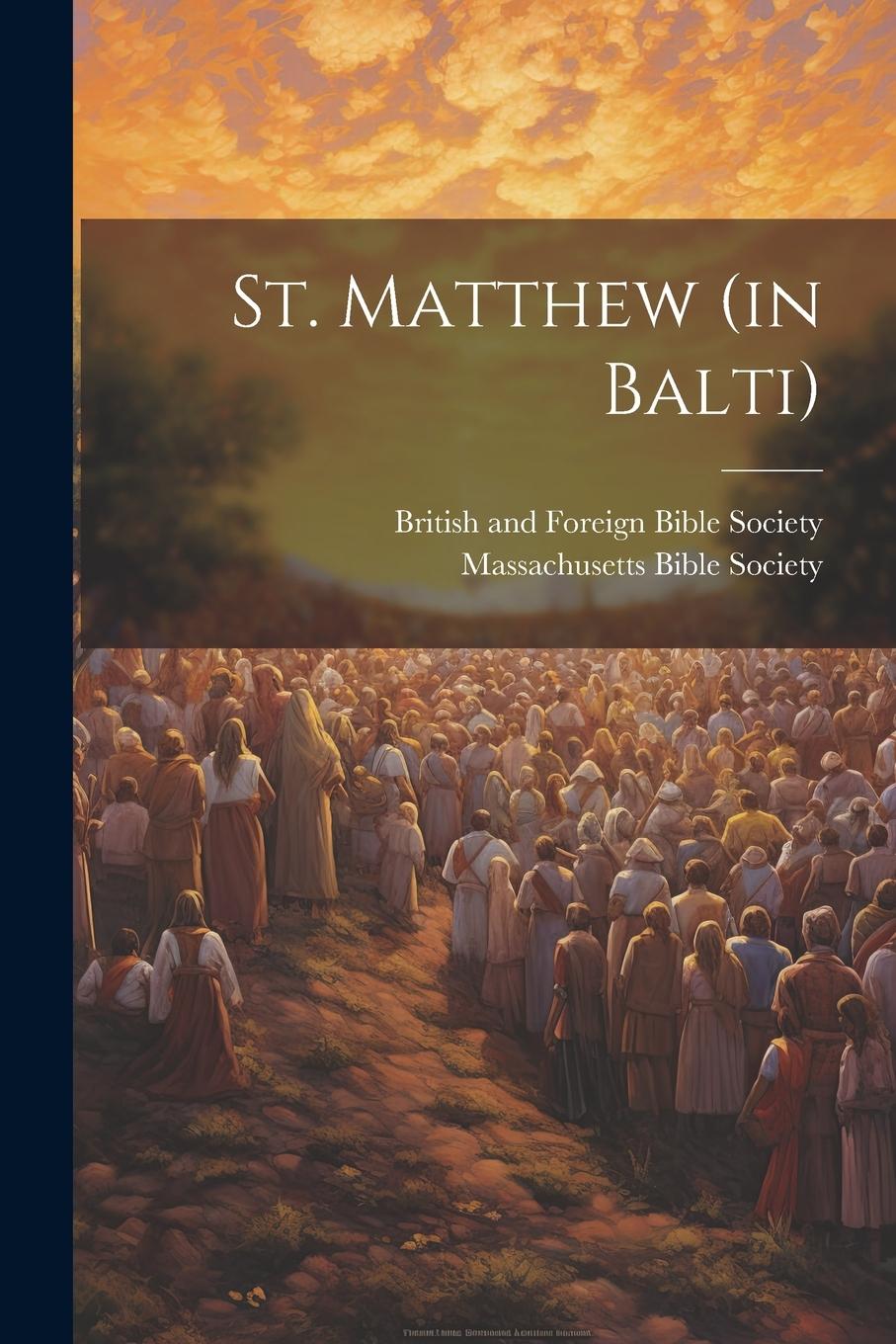 Vorderes Coverbild St. Matthew (in Balti)