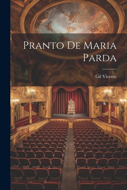 Vorderes Coverbild Pranto de Maria Parda