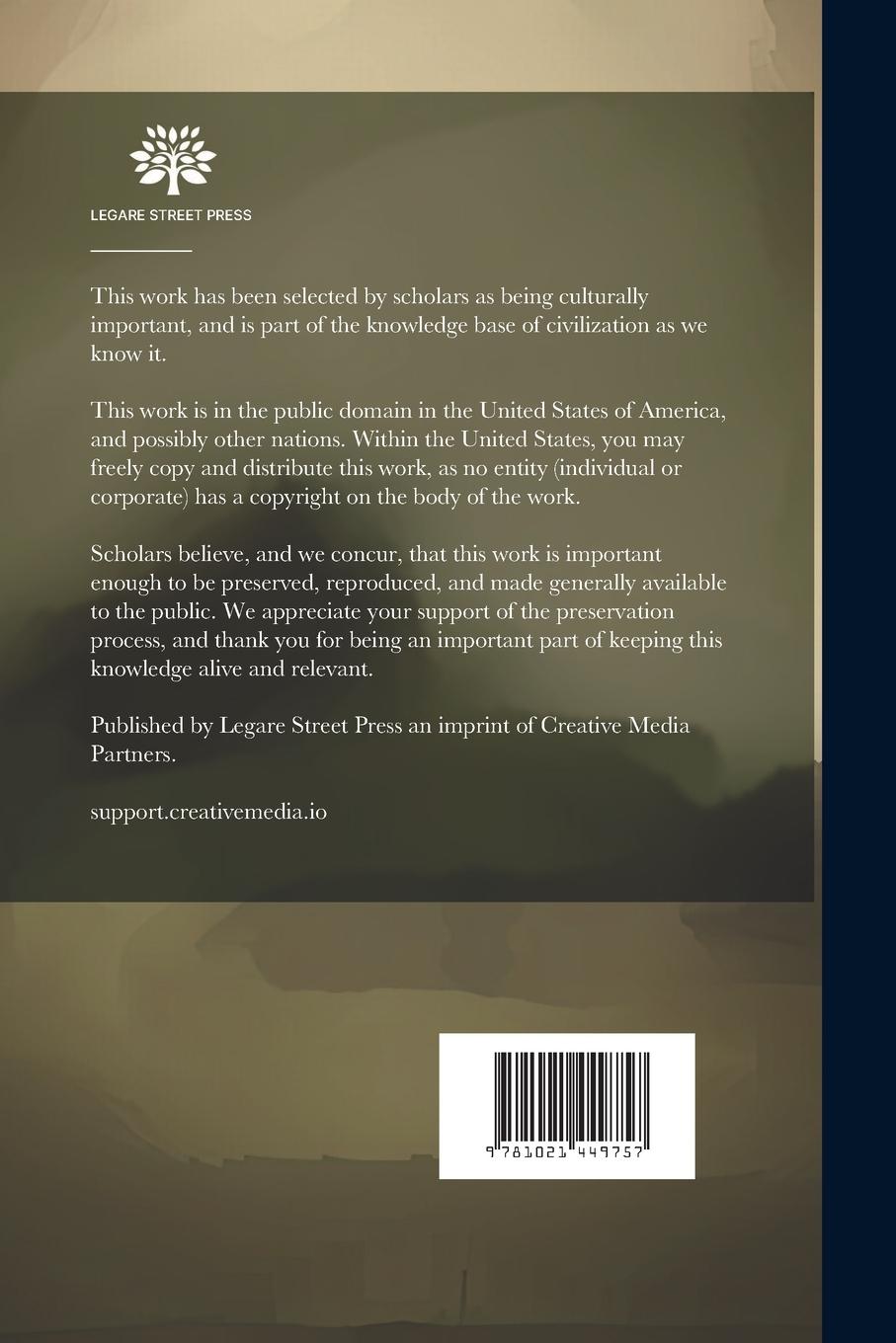 Rückseitencover Cattle: Their History and Various Breeds. To Which is Added the Dairy