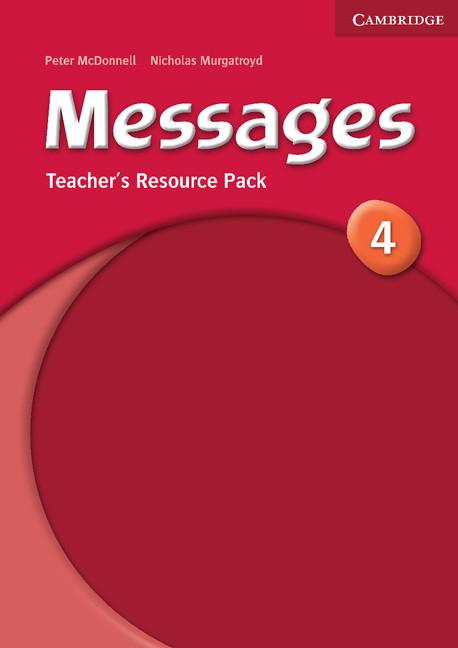 Vorderes Coverbild Messages 4 Teacher's Resource