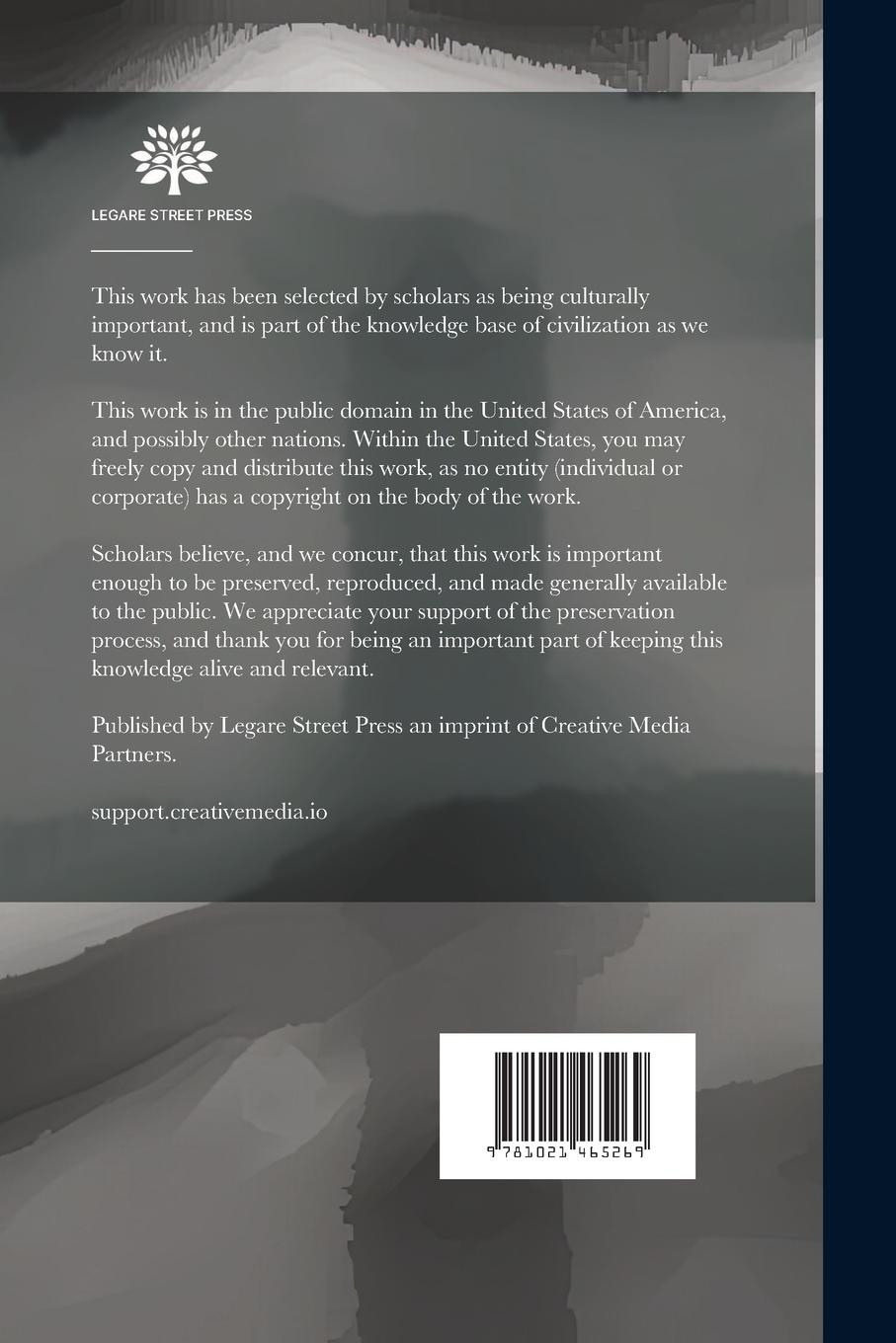 Rückseitencover A Trip to the United States in 1887