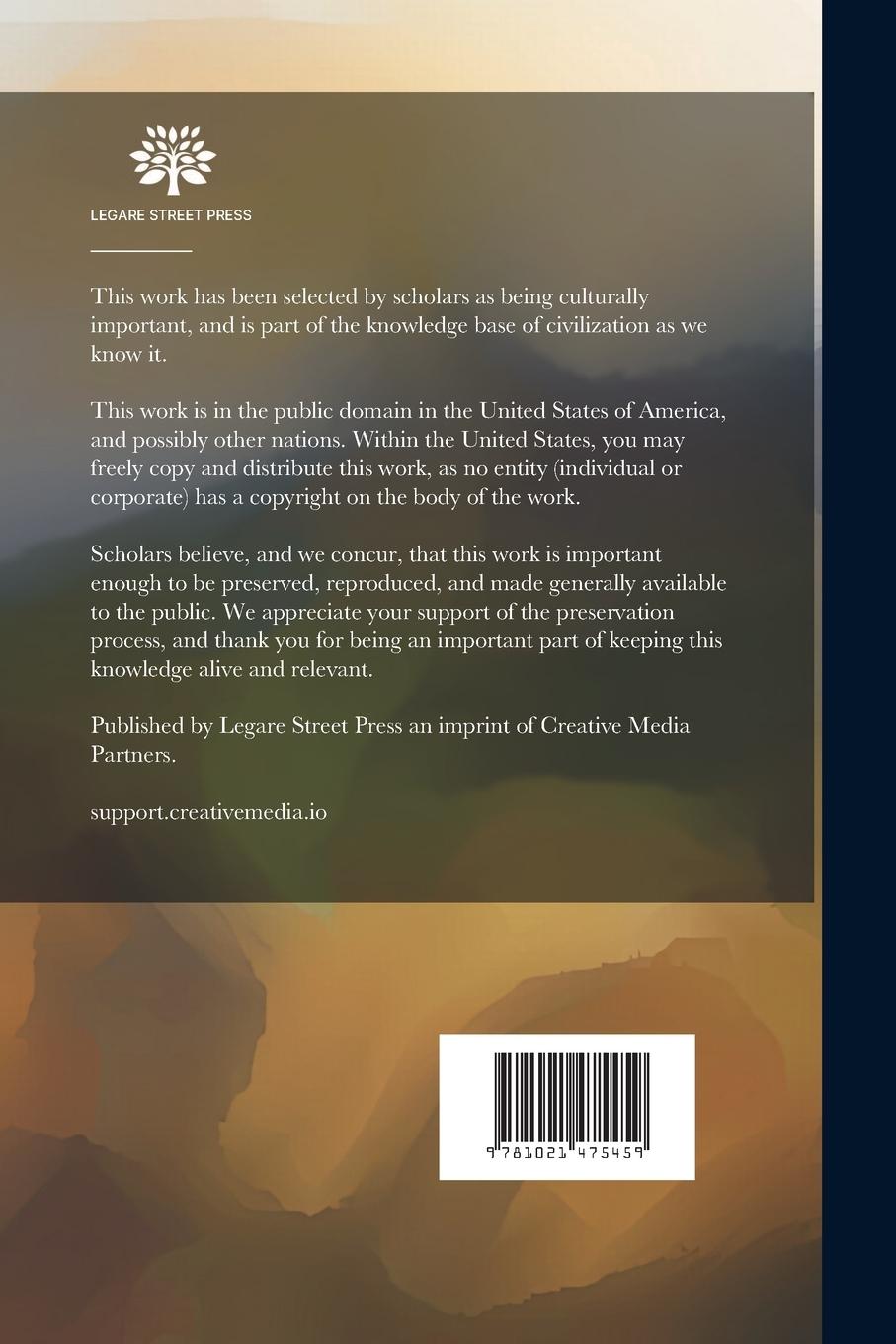 Rückseitencover Mémoires pour servir à lhistoire du Jacobinisme; Volume 1