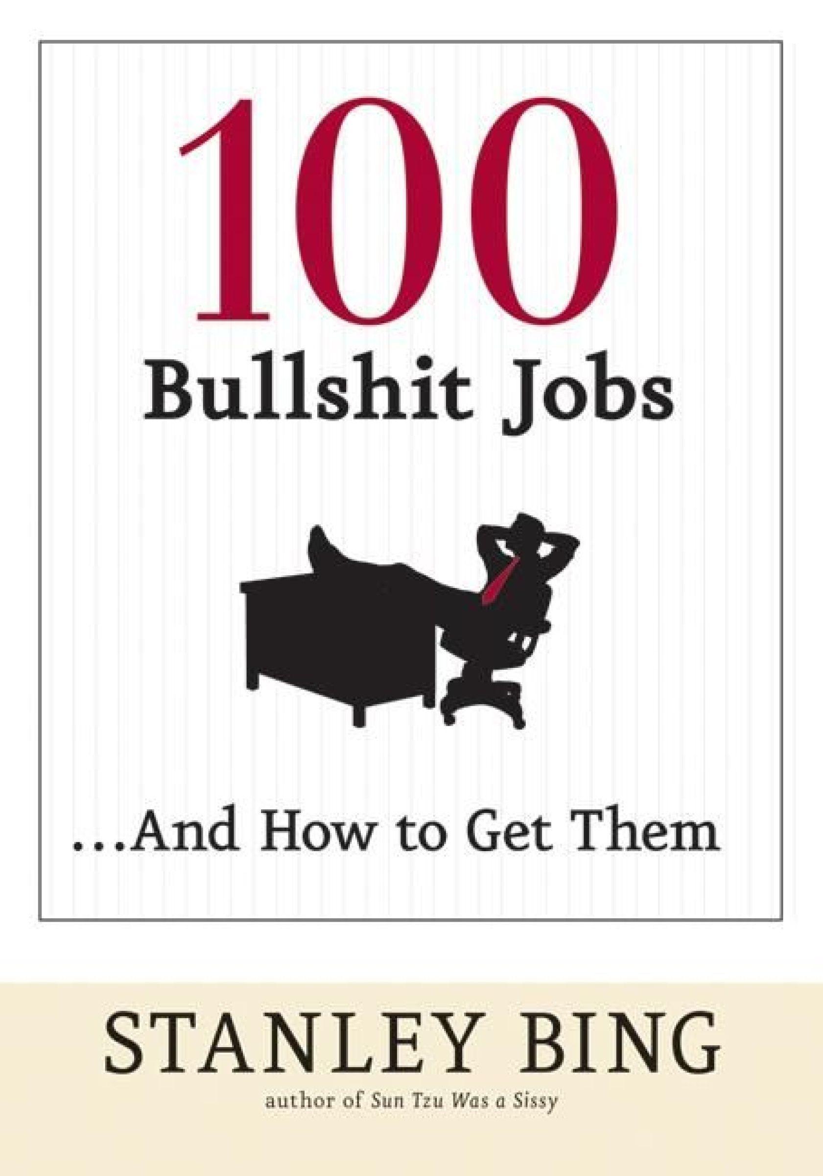 Vorderes Coverbild 100 Bullshit Jobs...and How to Get Them