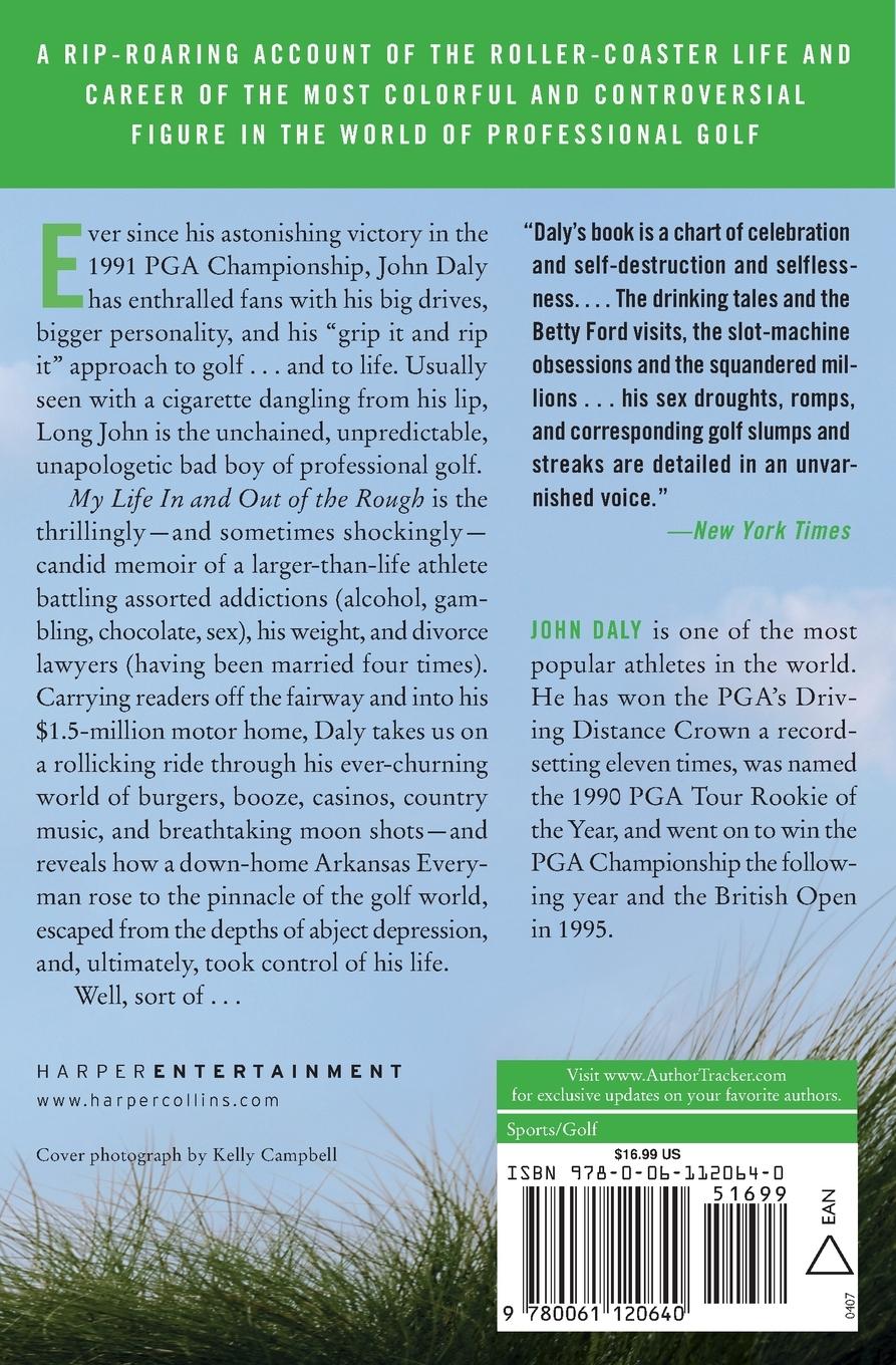 Rückseitencover My Life in and out of the Rough