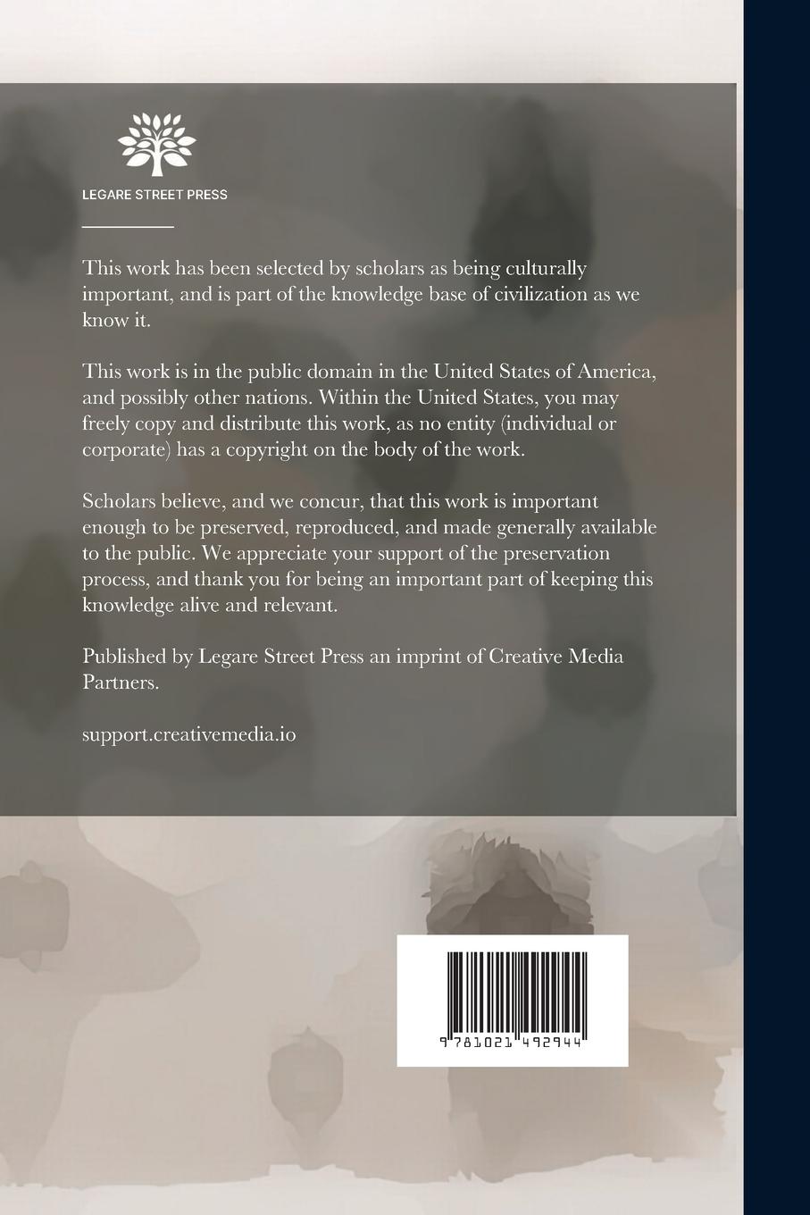 Rückseitencover The First Peary Collection of Polar Eskimo Material Culture: Fieldiana, Anthropology, v. 63, no.2