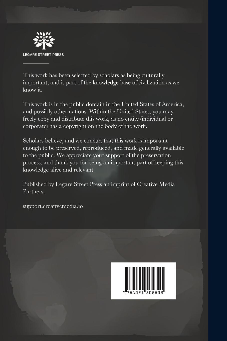 Rückseitencover The Authority of Holy Scripture: An Inaugural Address