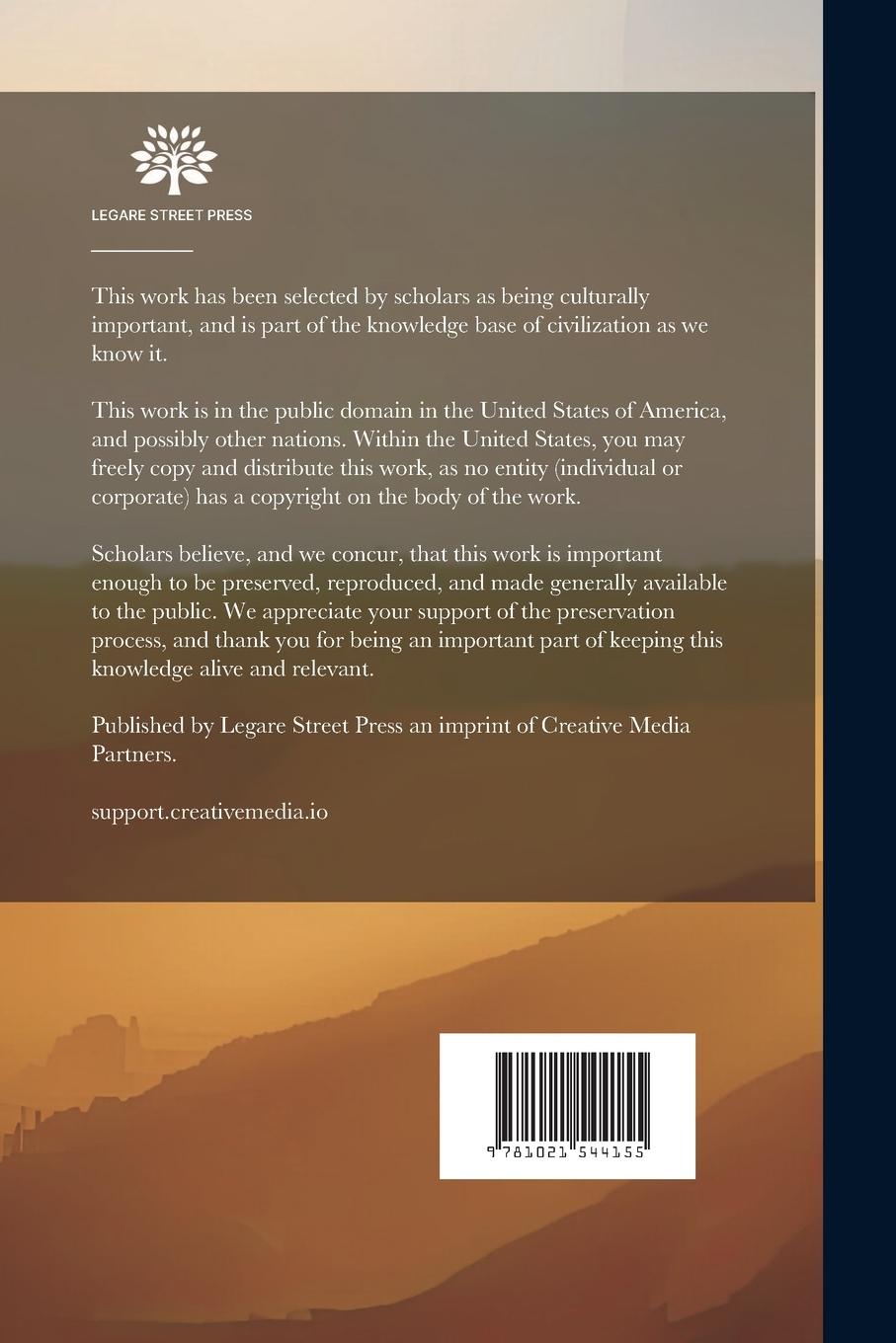 Rückseitencover General View Of The Agriculture Of The County Of Leicester: With Observations On The Means Of Their Improvement