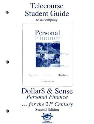 Vorderes Coverbild Telecourse Student Guide for Dollar$ & Sense: Personal Finance...for the 21st Century