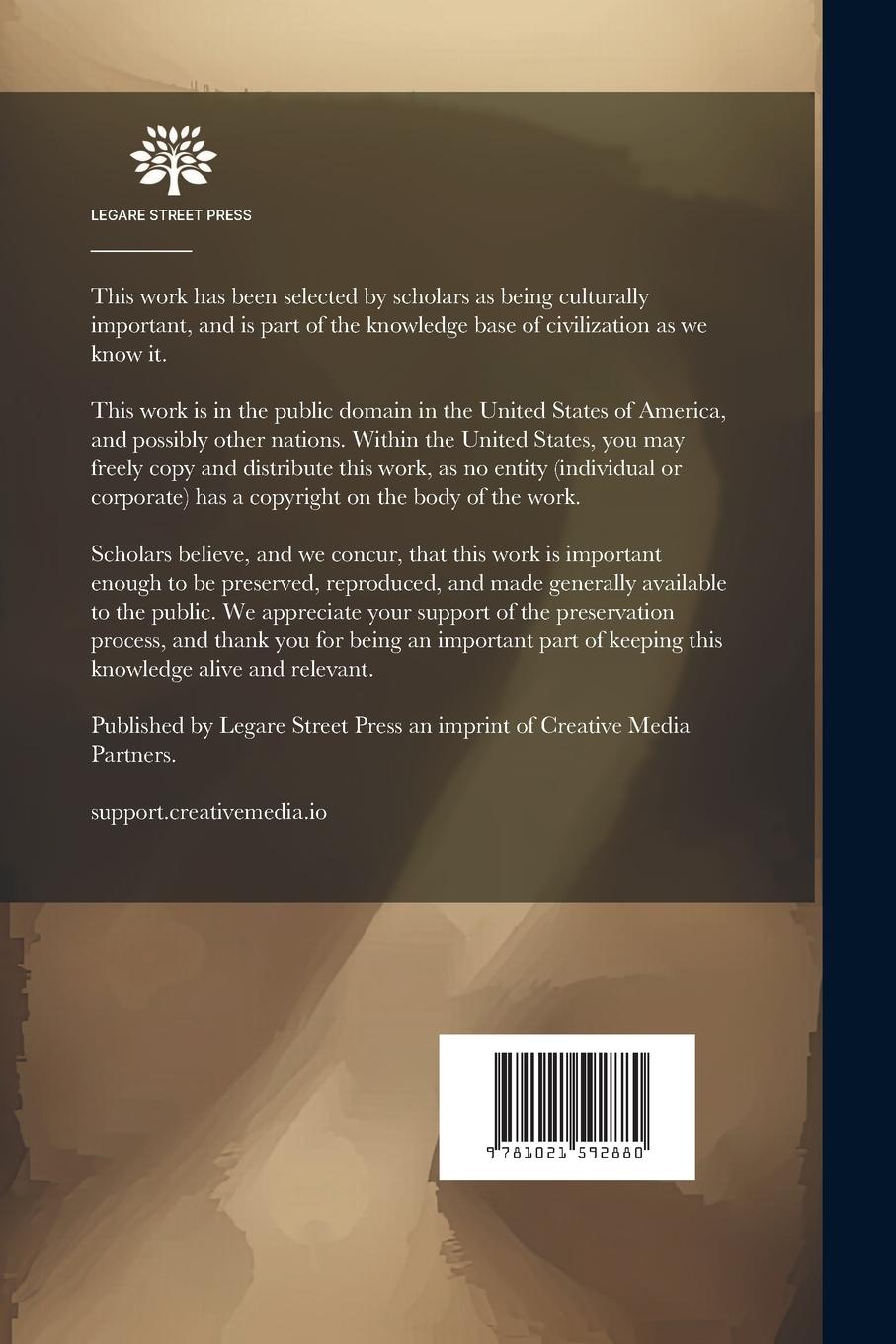 Rückseitencover Obras De D. F. Sarmiento...: Argirópolis, Capital De Los Estados Confederados. 1896...