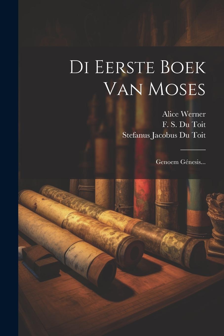 Vorderes Coverbild Di Eerste Boek Van Moses: Genoem Génesis...