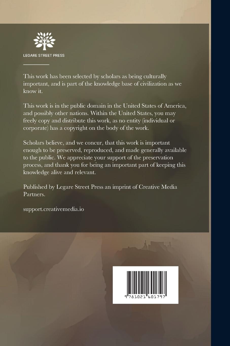 Rückseitencover Ornithologie, Ou Méthode Contenant La Division Des Oiseaux En Ordres, Sections, Genres, Especes & Leurs Variétés: A Laquelle On A Joint Une Descriptio