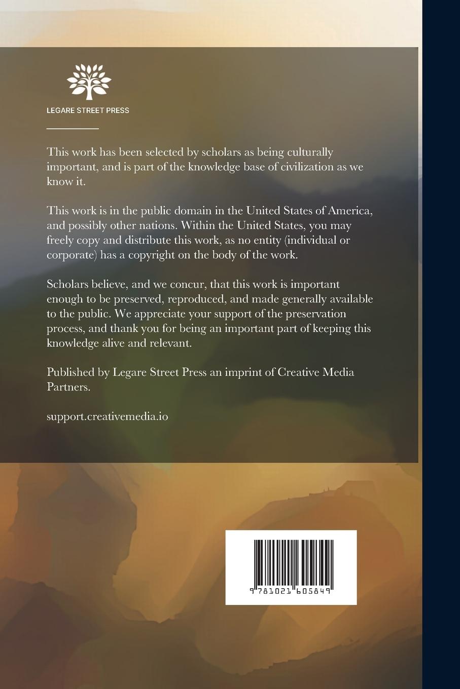 Rückseitencover Histoire Du Commerce De Bordeaux Depuis Les Temps Les Plus Reculés Jusqu'à Nos Jours