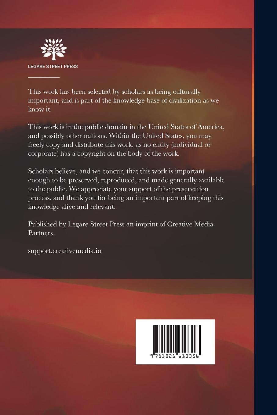 Rückseitencover L'archivio Di Venezia Con Riguardo Speciale Alla Storia Inglese: Saggio Di Rawdon Brown, Con Una Nota Preliminare Del Conte Agostino Sagredo