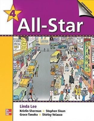 Vorderes Coverbild All Star 4 Audiocassette Program: Pre-Unit, Units 1-8