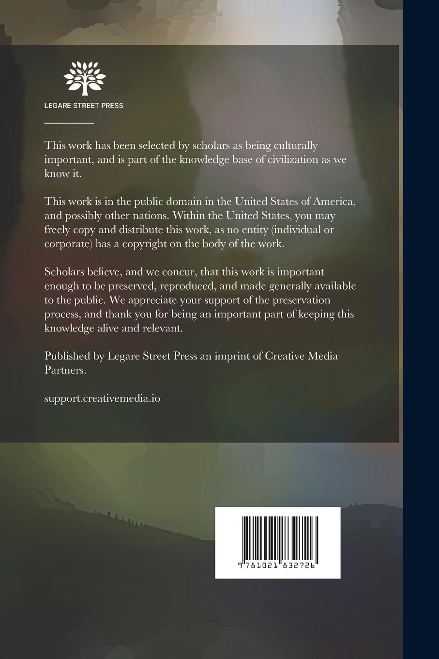 Rückseitencover Monographie Des Orchidées Recueillies Dans La Chaine Des Nil-gherries (indes-orientales) Par M. Perrottet...