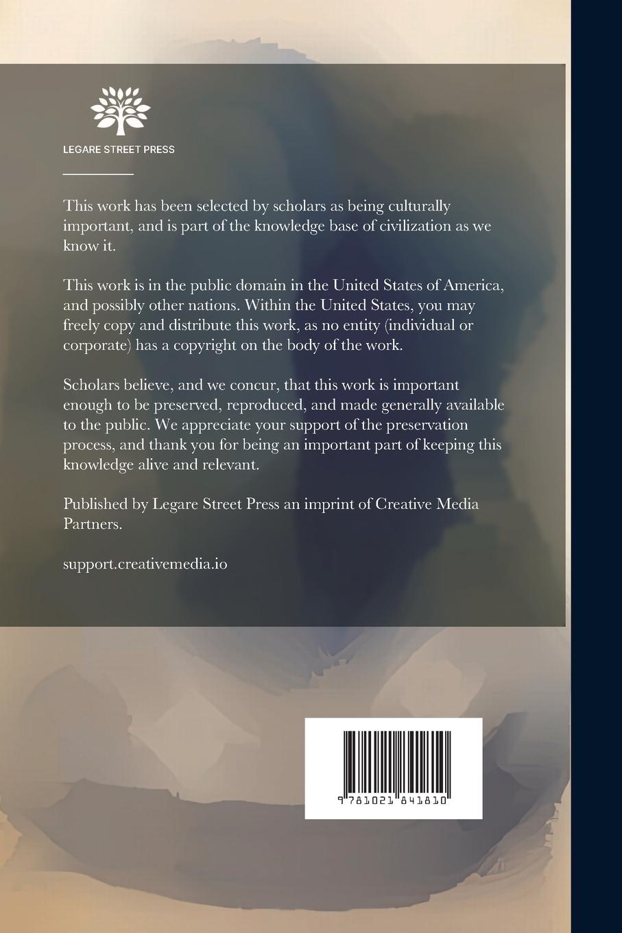 Rückseitencover Journal Of The United States Artillery; Volume 51