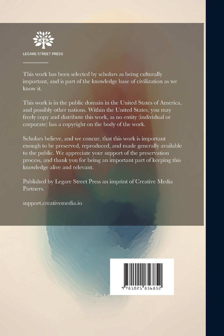 Rückseitencover The System Of Mineralogy Of James Dwight Dana. 1837-1868