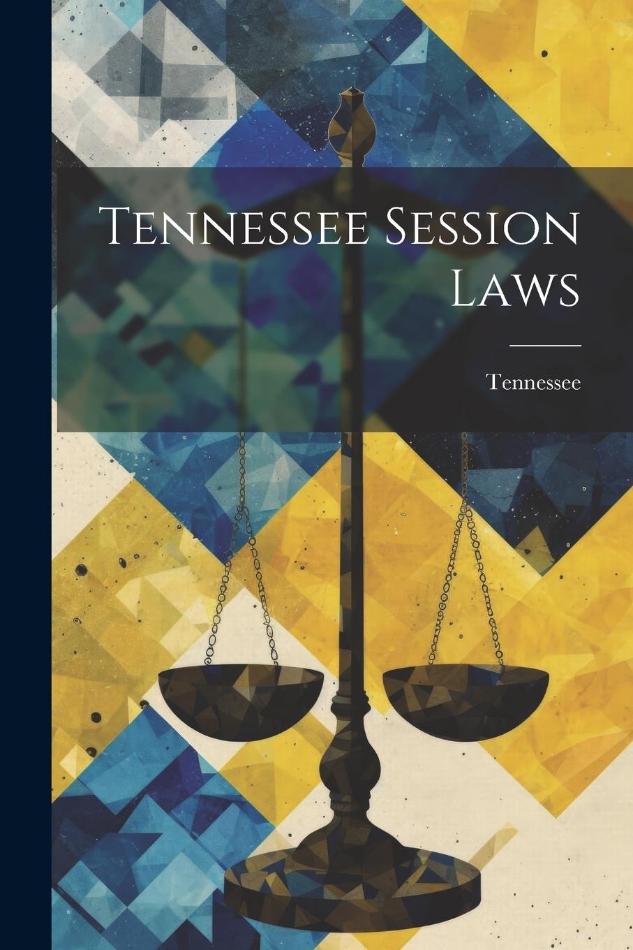 Vorderes Coverbild Tennessee Session Laws