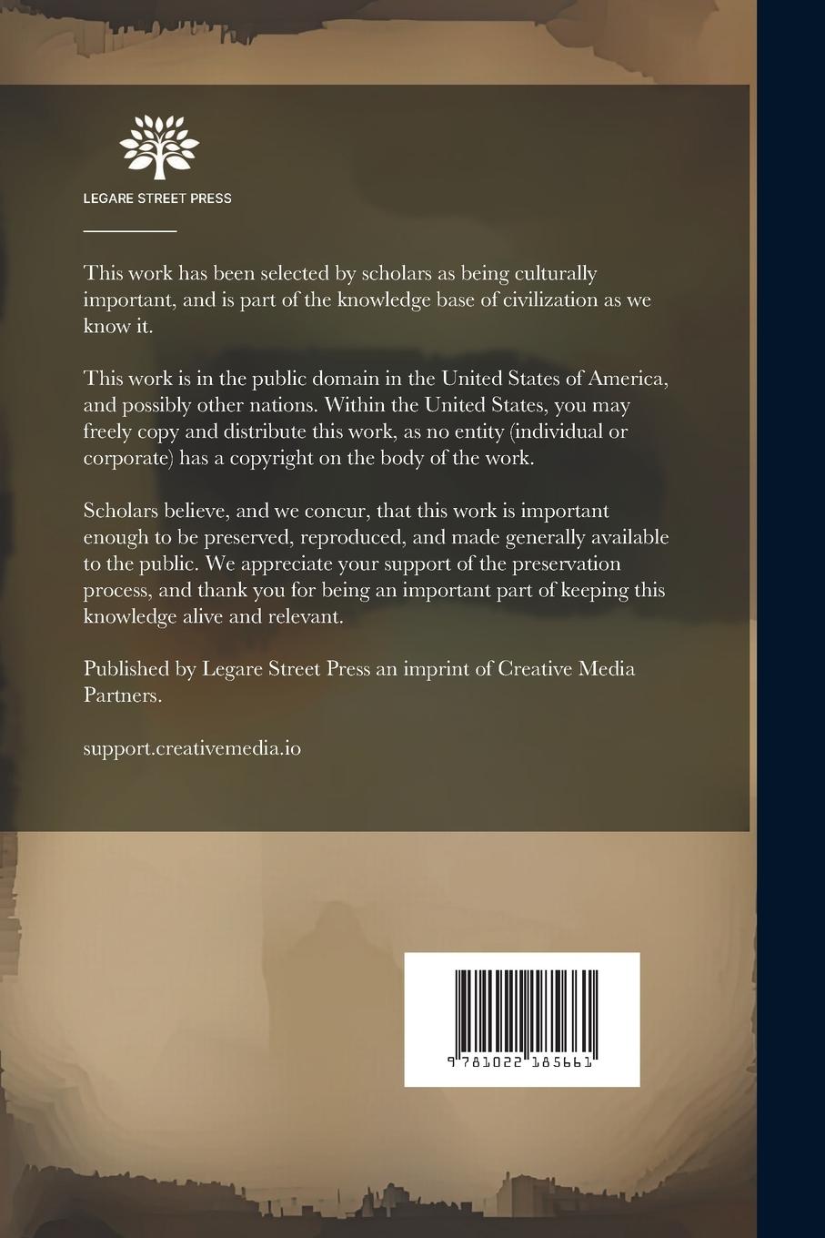 Rückseitencover Memoirs of Secret Service