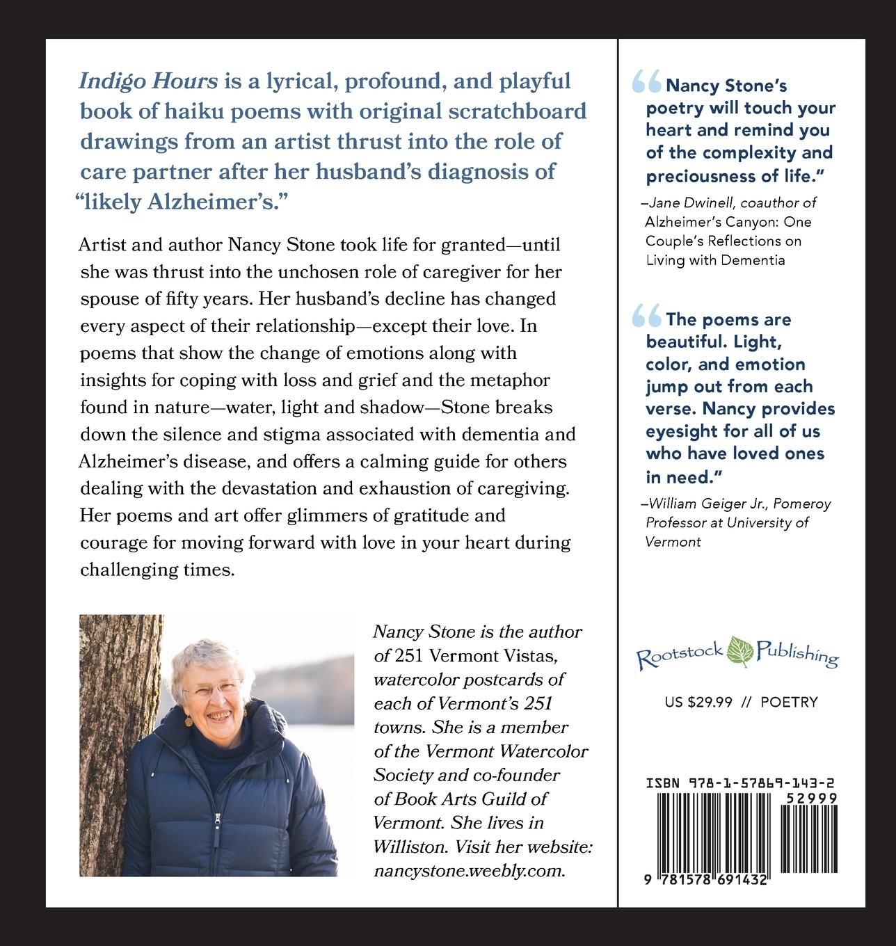 Rückseitencover Indigo Hours