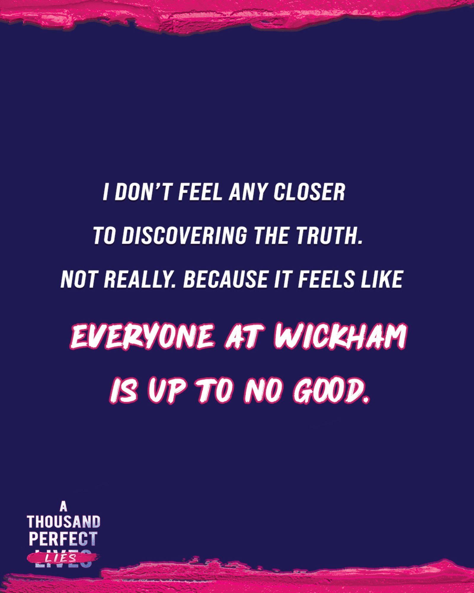 Beispielinhalt (Bild) A Thousand Perfect Lies