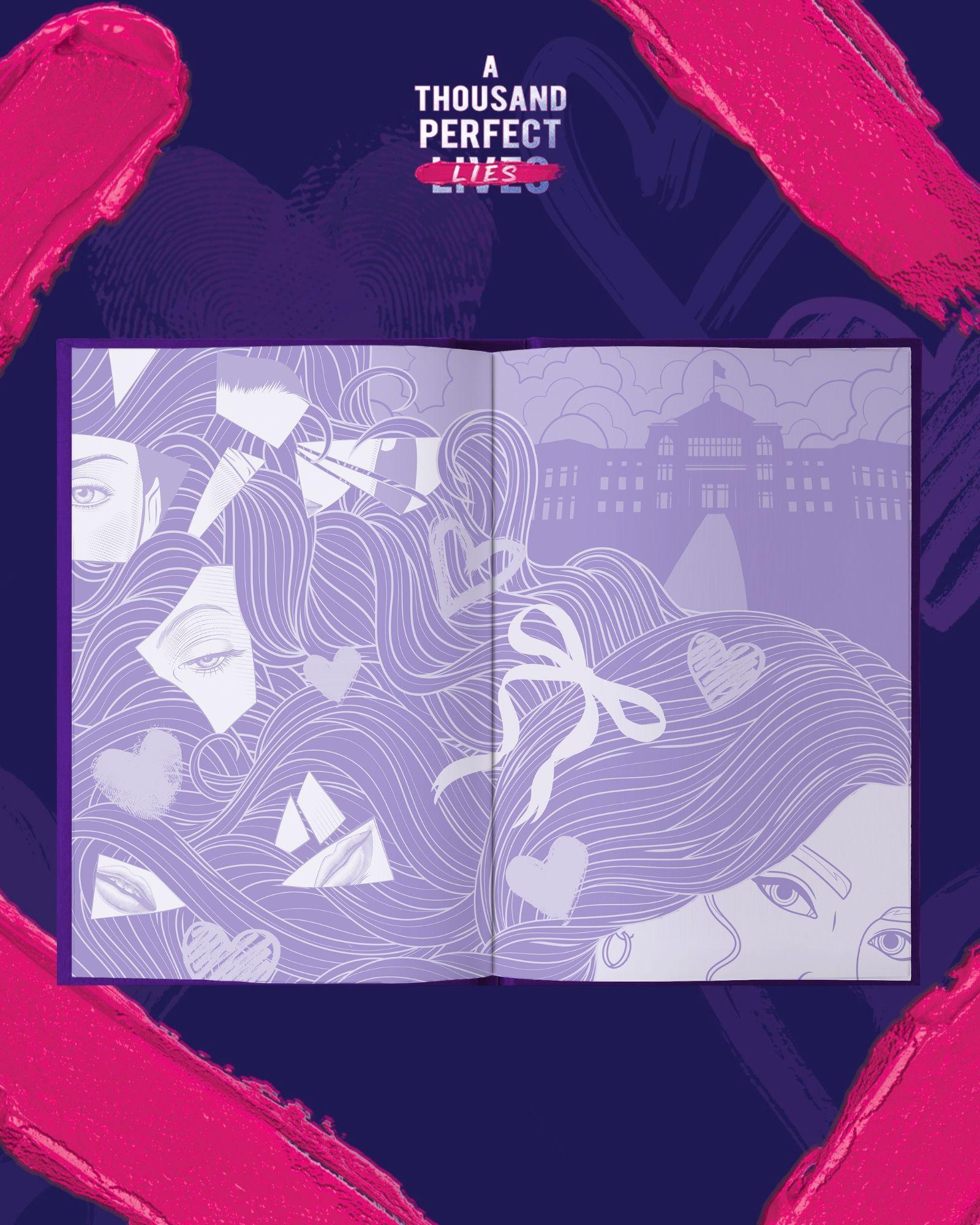 Beispielinhalt (Bild) A Thousand Perfect Lies