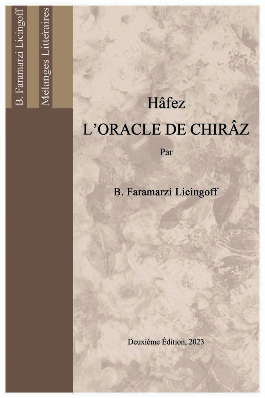 Vorderes Coverbild Hâfez, L'Oracle de Chirâz