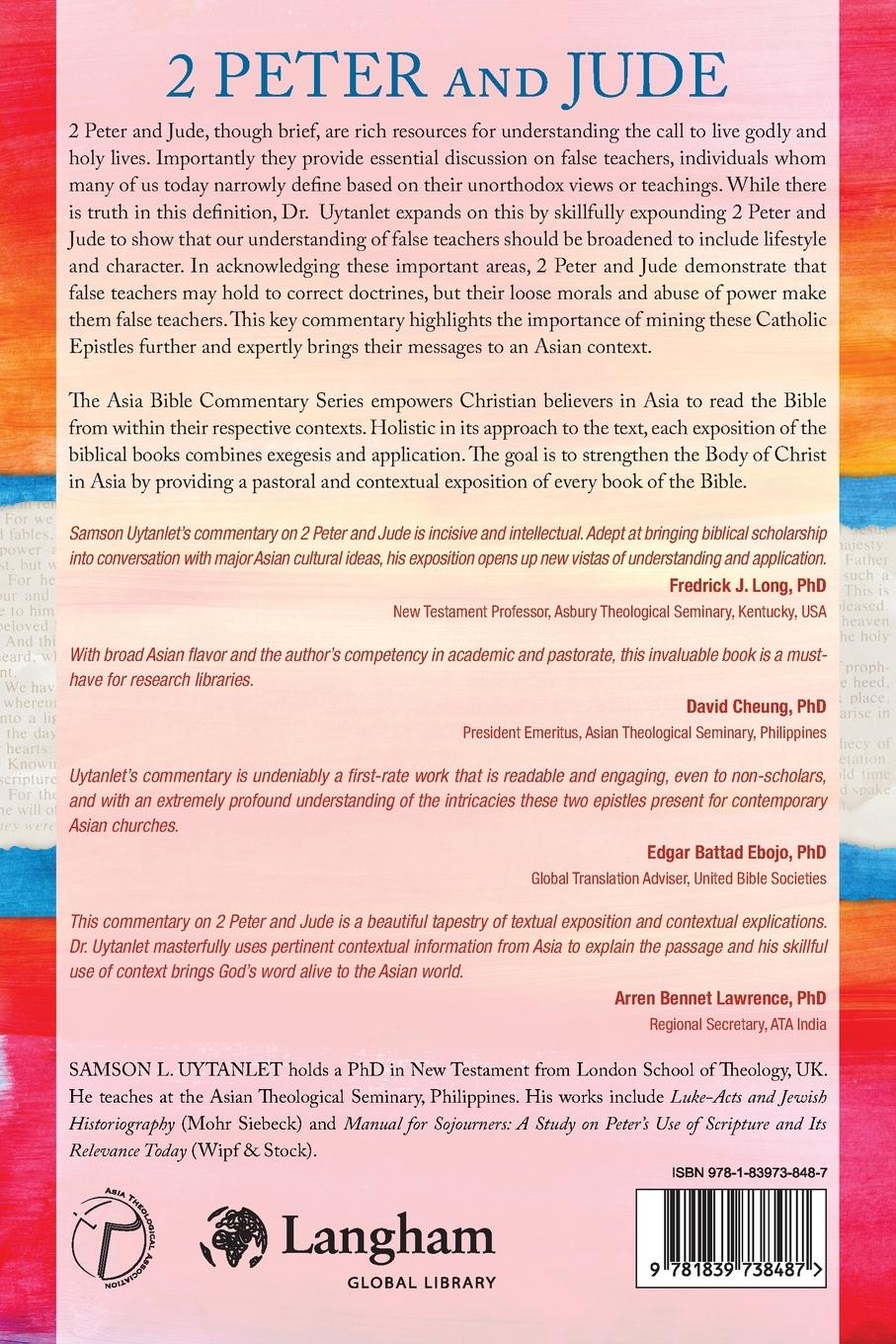 Rückseitencover 2 Peter and Jude