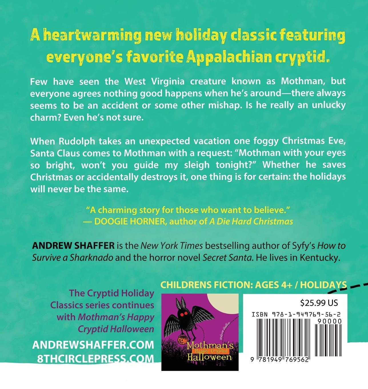 Rückseitencover Mothman's Merry Cryptid Christmas