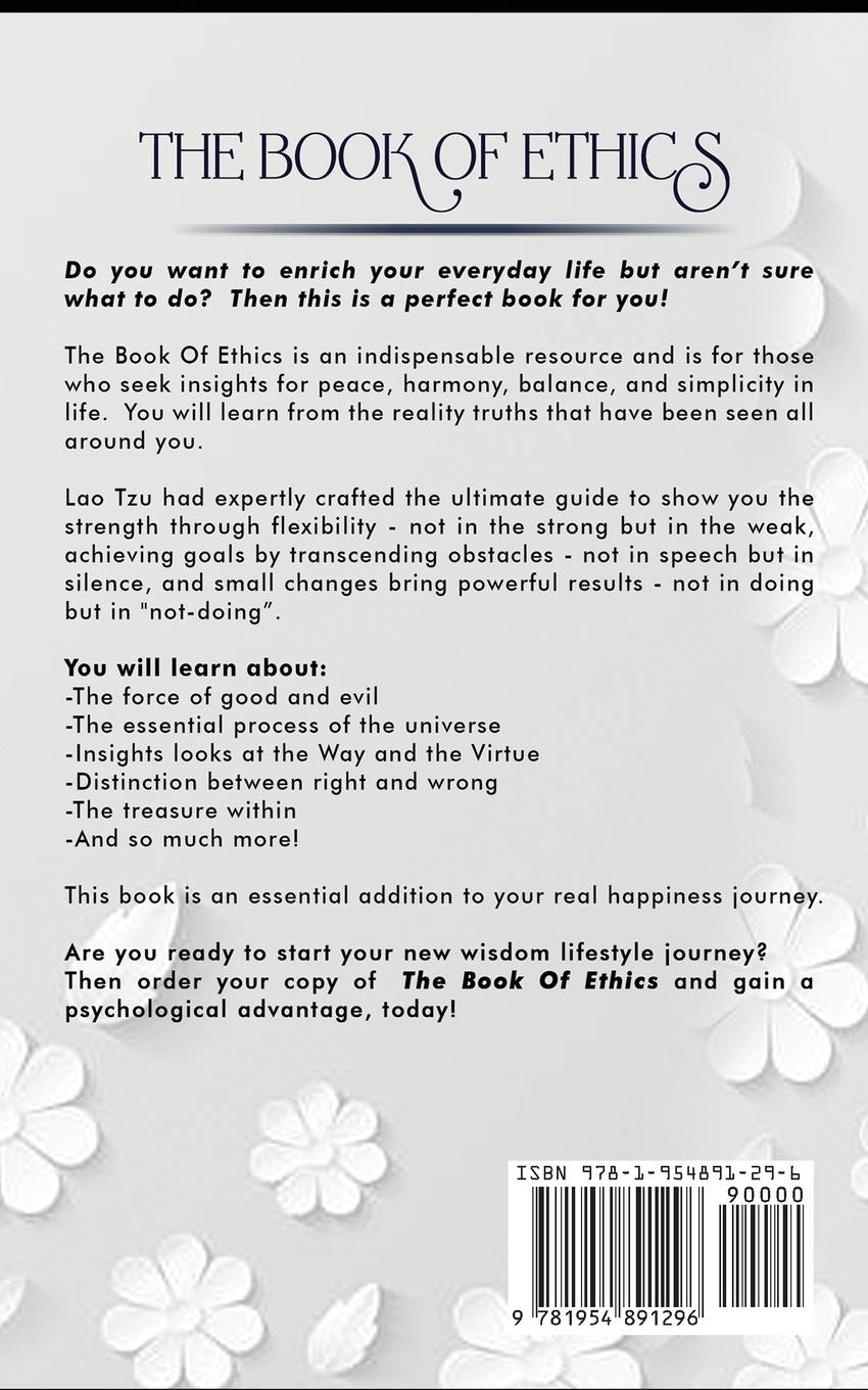 Rückseitencover The Book Of Ethics