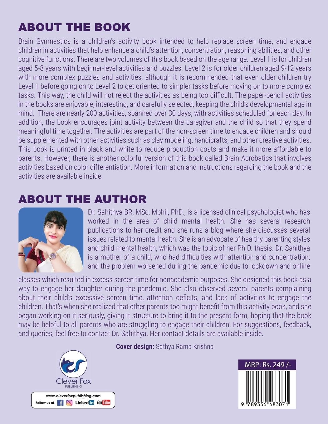 Rückseitencover Brain Gymnastics Level 1