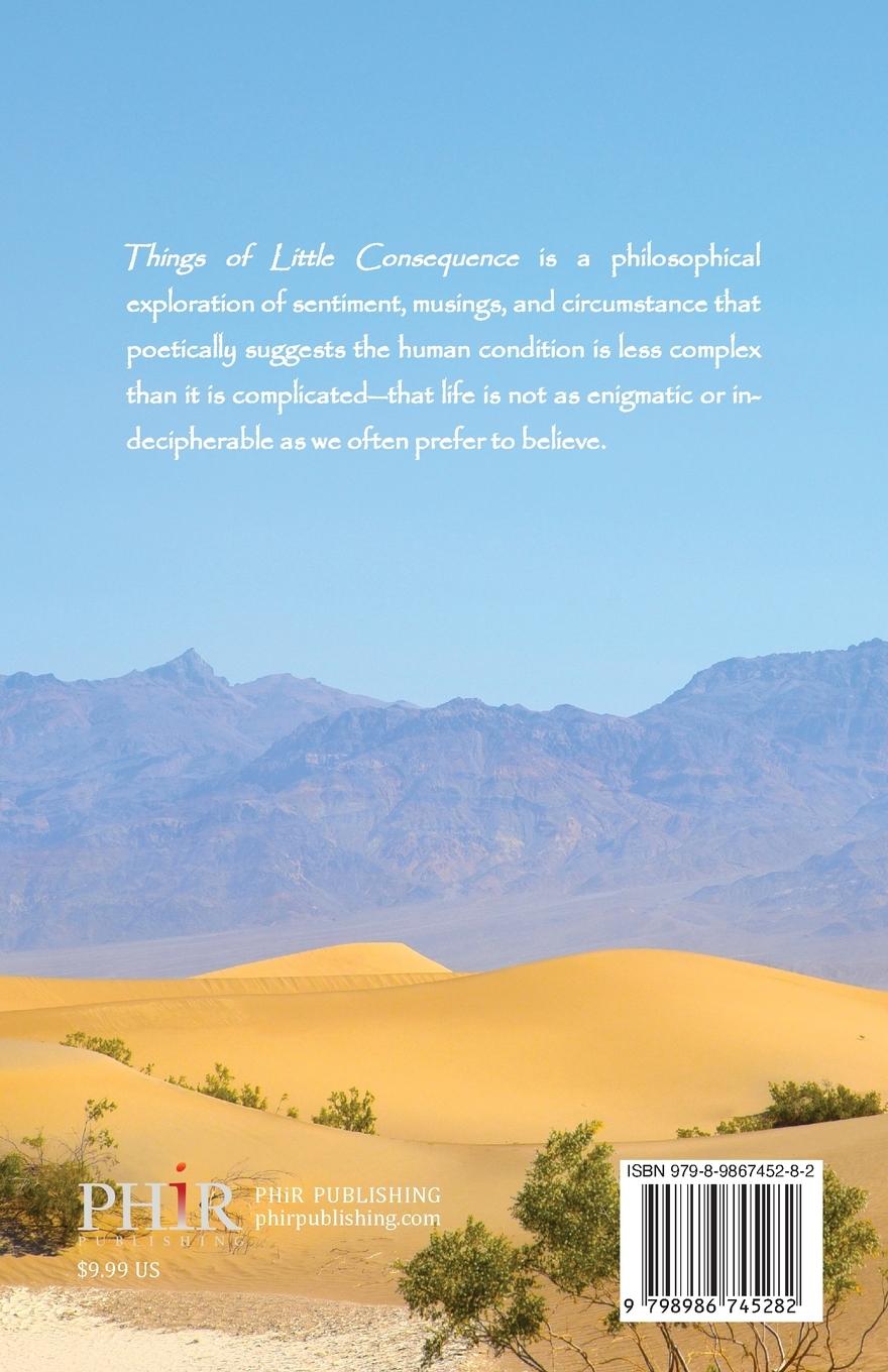 Rückseitencover Things of Little Consequence
