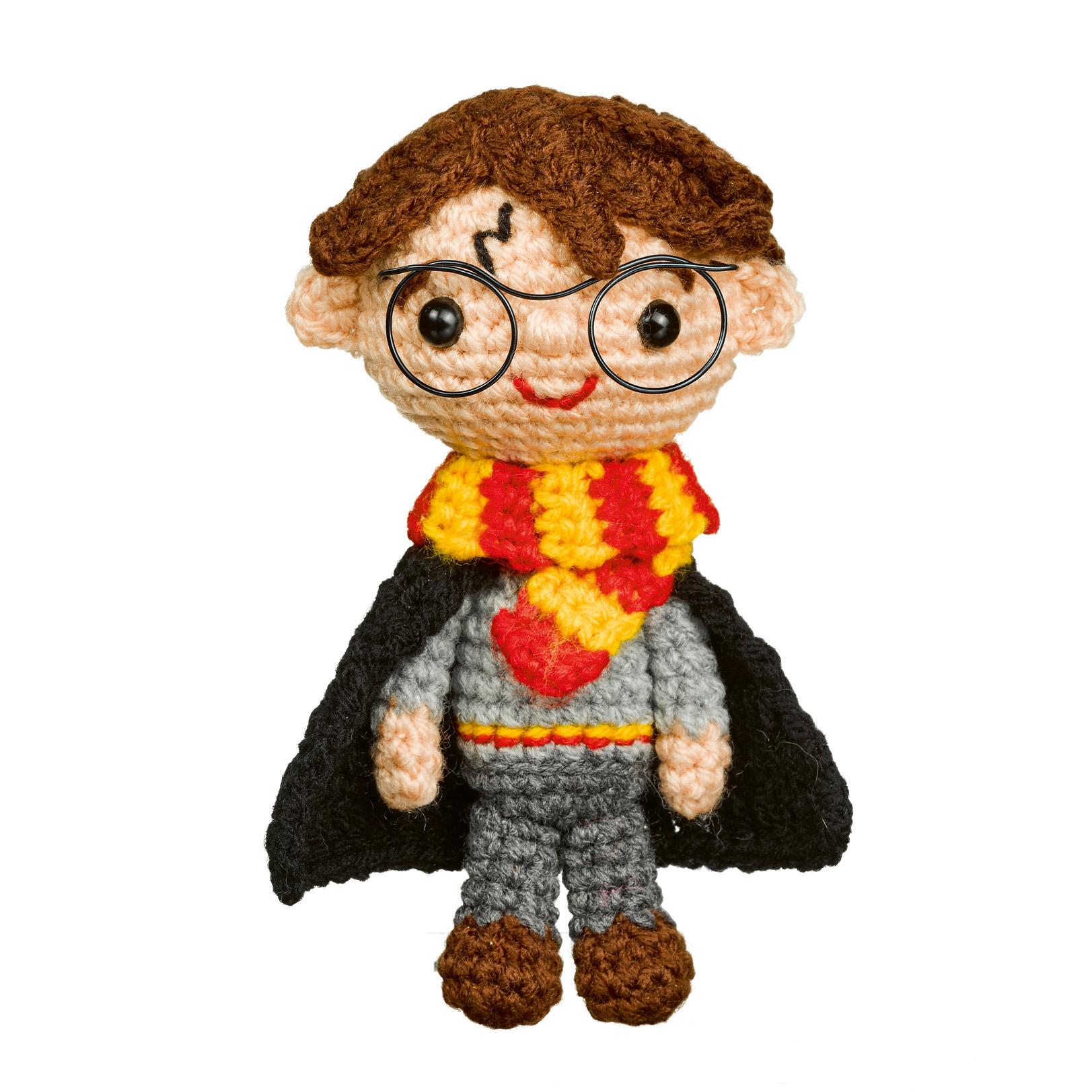 Beispielinhalt (Bild) Die inoffizielle Harry Potter Häkelbox. Mit Anleitungsbuch und Material