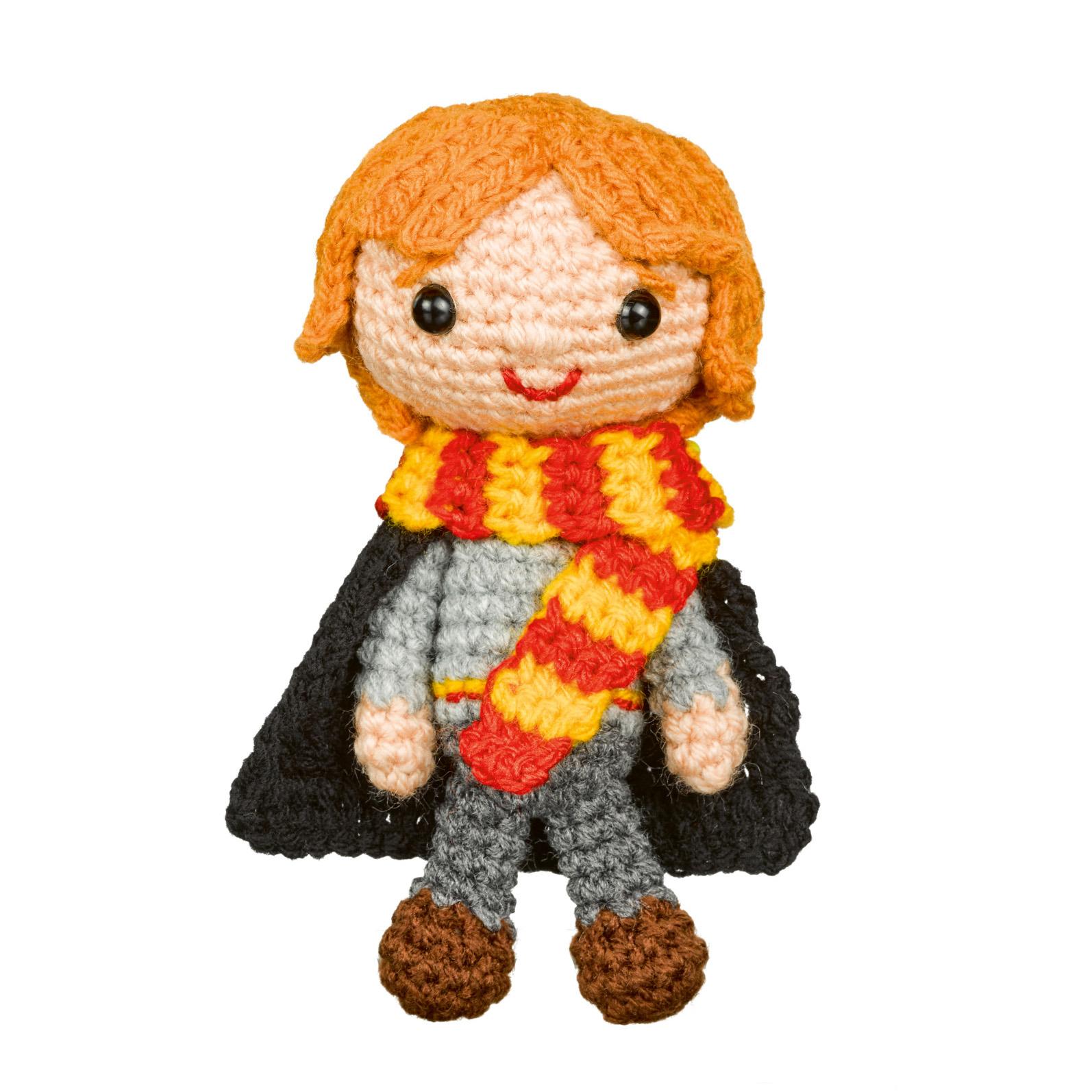 Beispielinhalt (Bild) Die inoffizielle Harry Potter Häkelbox. Mit Anleitungsbuch und Material