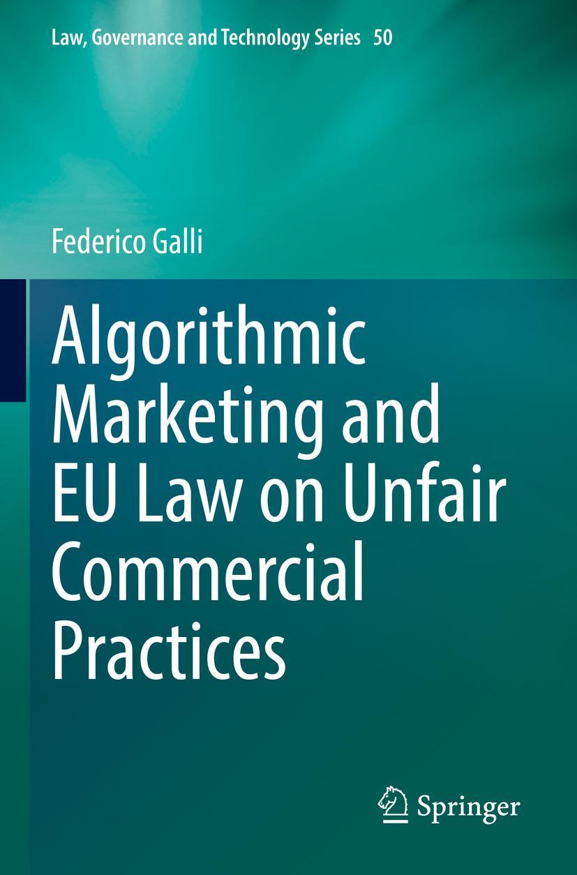 Vorderes Coverbild Algorithmic Marketing and EU Law on Unfair Commercial Practices