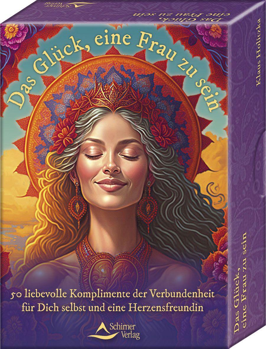 Vorderes Coverbild Das Glück, eine Frau zu sein - 50 liebevolle Komplimente der Verbundenheit für Dich selbst und eine Herzensfreundin
