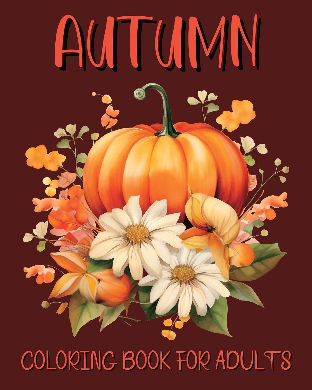 Vorderes Coverbild Autumn Coloring Book for Adults